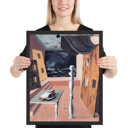 The Difficult Crossing by Rene Magritte