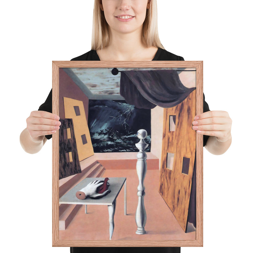 The Difficult Crossing by Rene Magritte