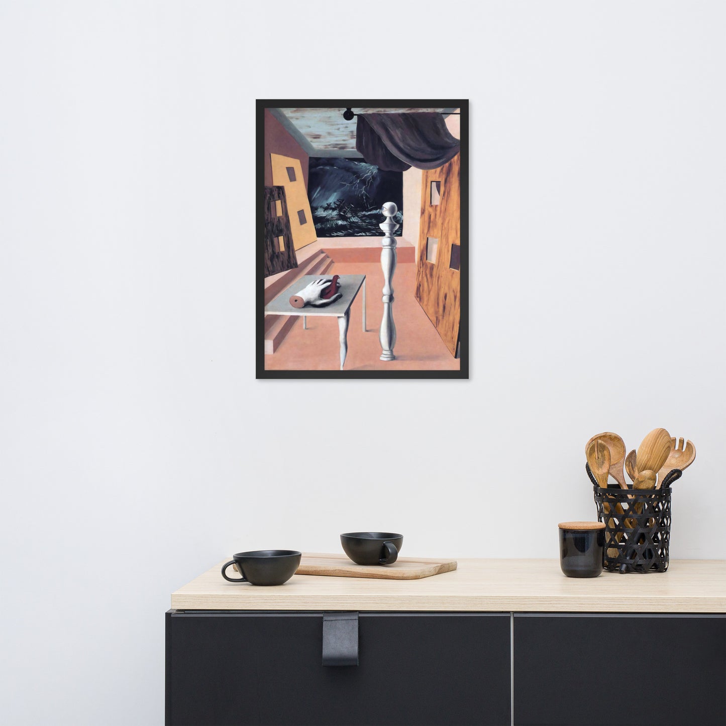 The Difficult Crossing by Rene Magritte