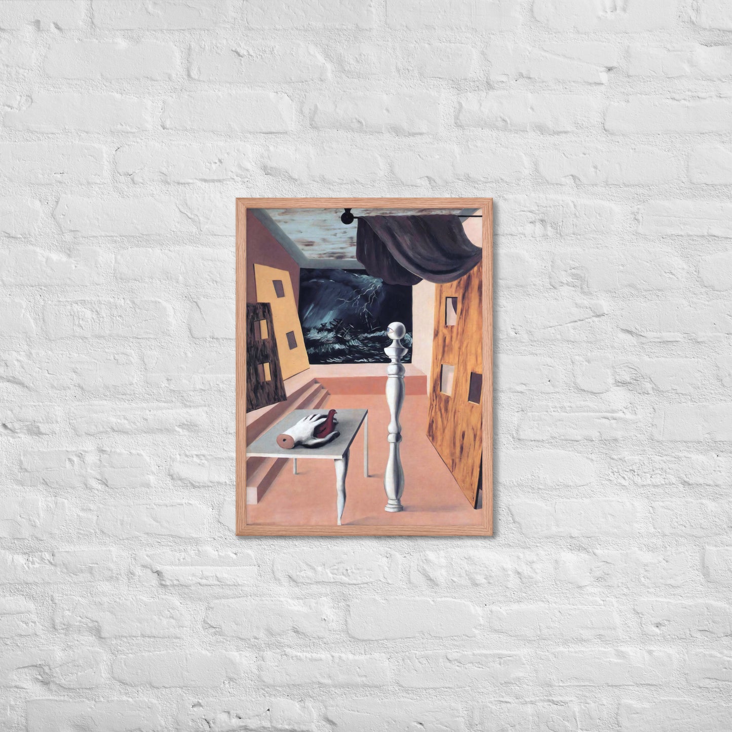 The Difficult Crossing by Rene Magritte