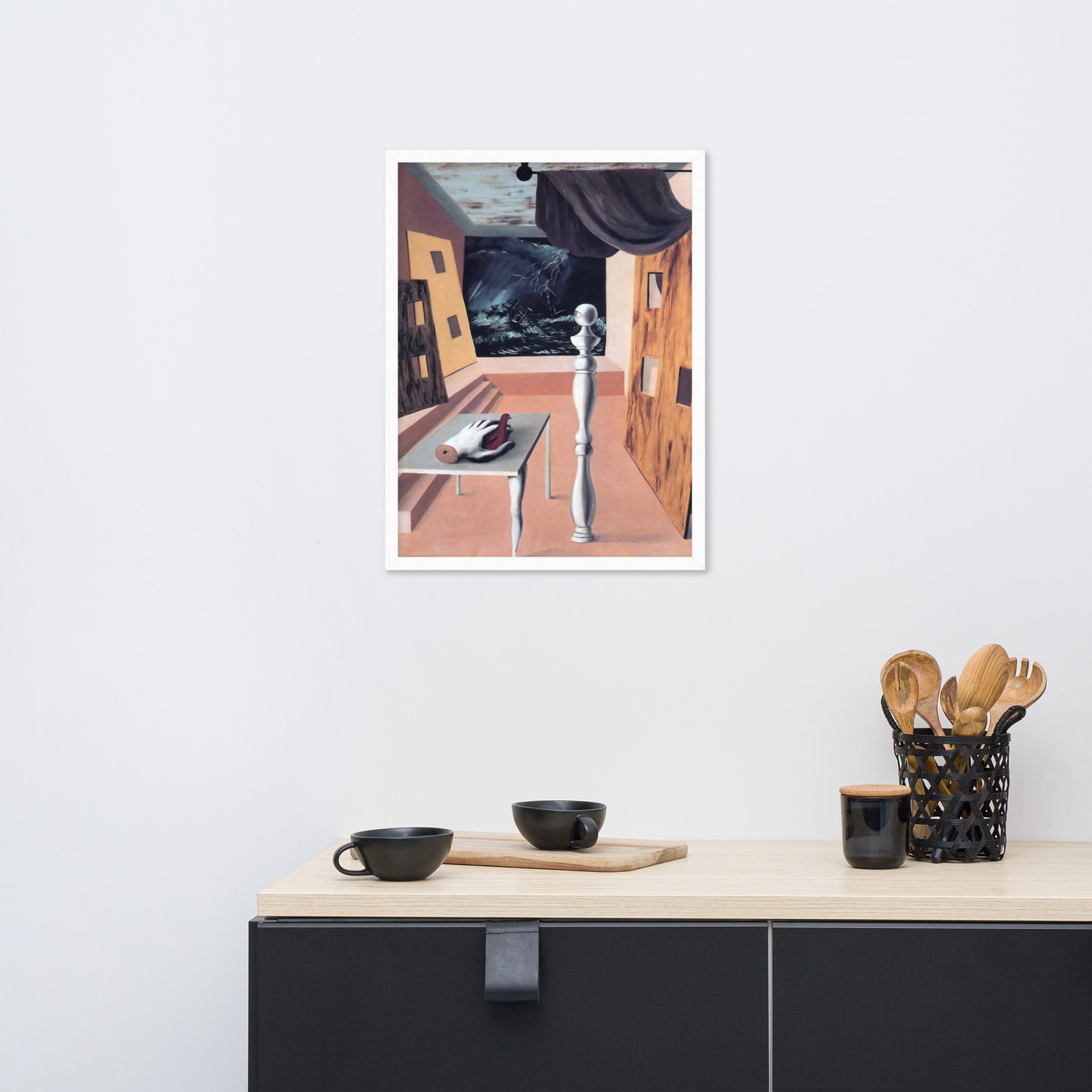 The Difficult Crossing by Rene Magritte