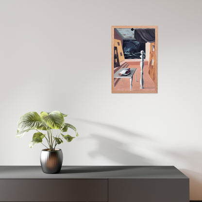 The Difficult Crossing by Rene Magritte