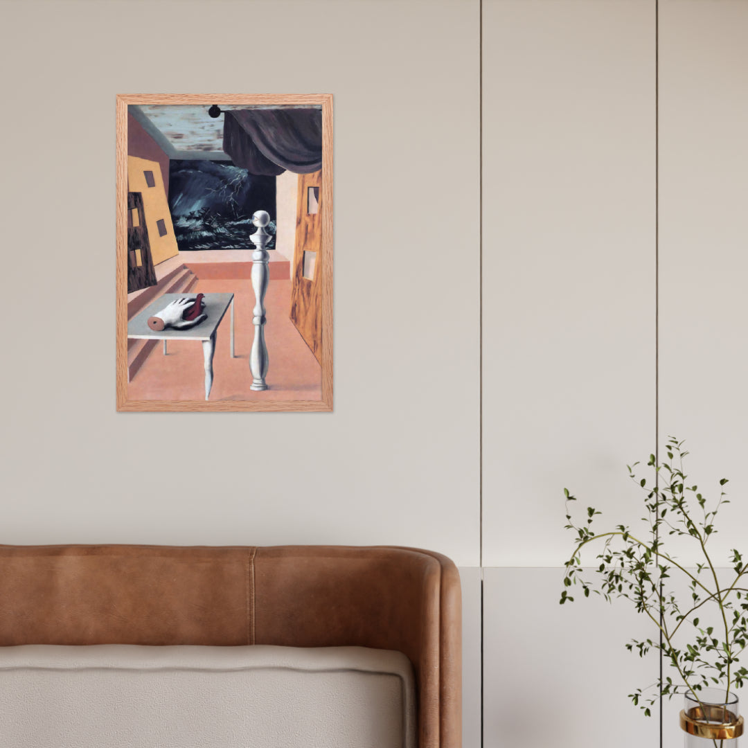 The Difficult Crossing by Rene Magritte