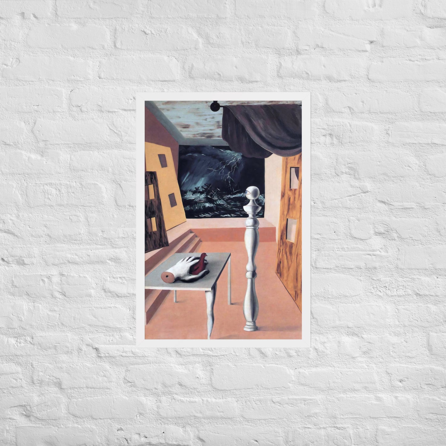 The Difficult Crossing by Rene Magritte