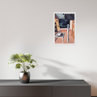 The Difficult Crossing by Rene Magritte