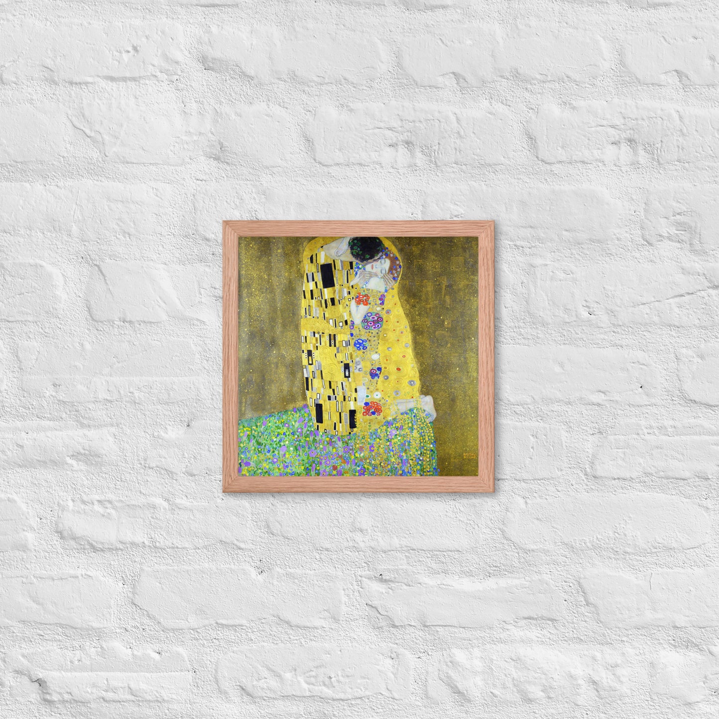 The Kiss by Gustav Klimt