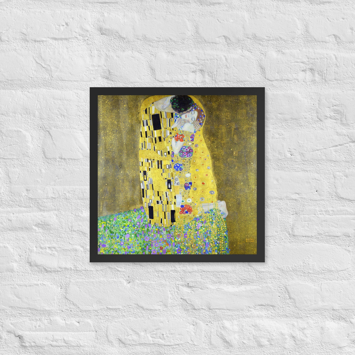 The Kiss by Gustav Klimt