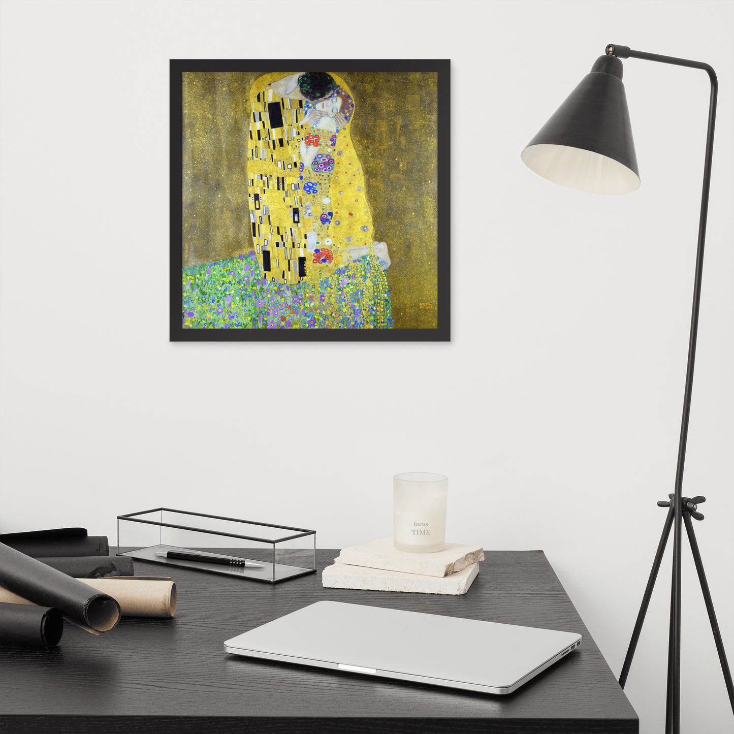 The Kiss by Gustav Klimt