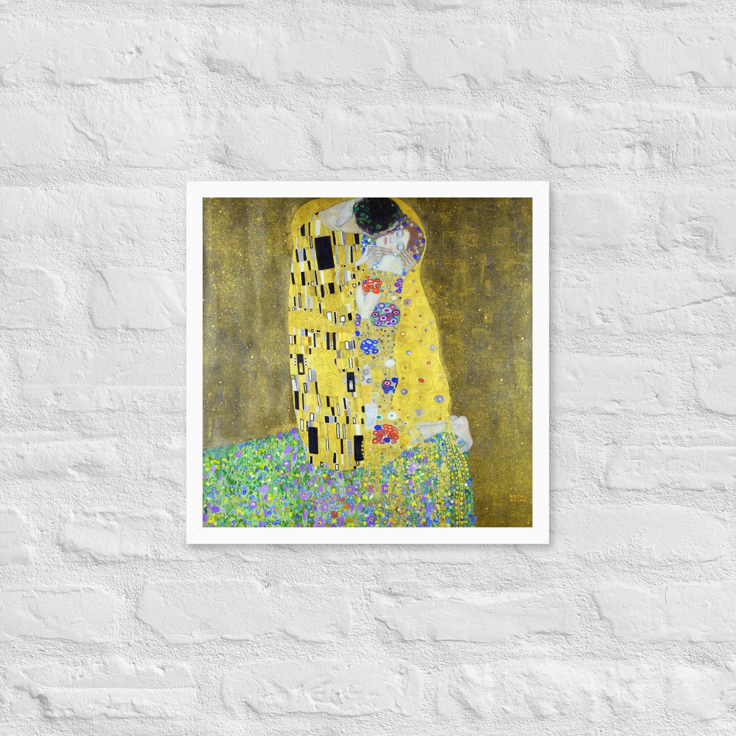 The Kiss by Gustav Klimt