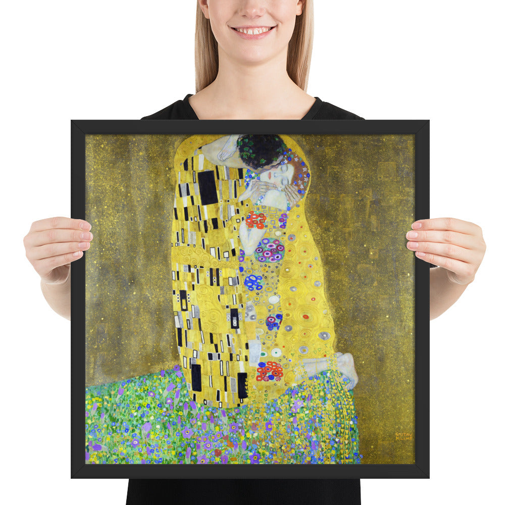 The Kiss by Gustav Klimt