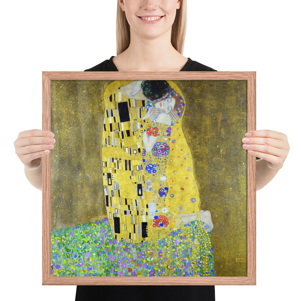 The Kiss by Gustav Klimt