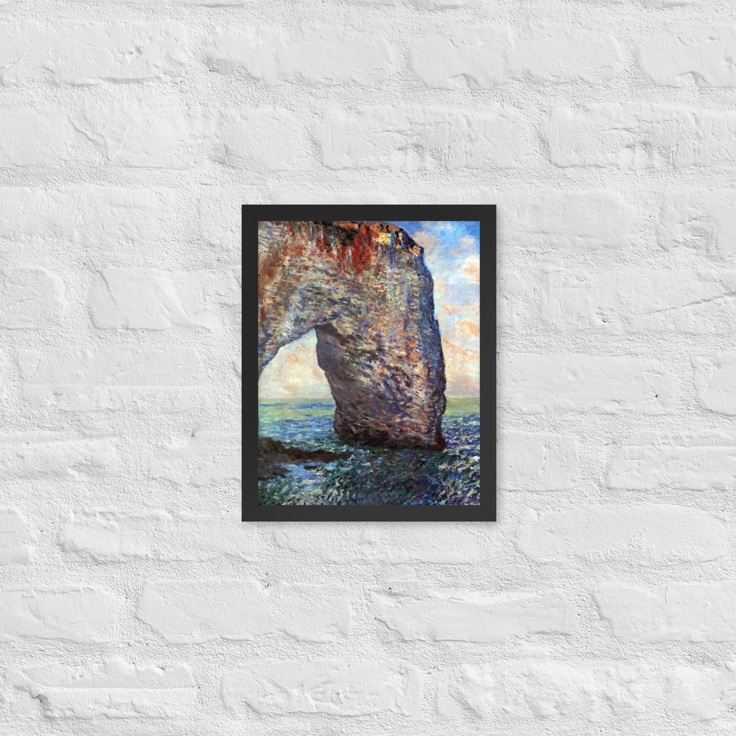 The Manneporte near Étretat (1886) by Claude Monet