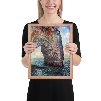 The Manneporte near Étretat (1886) by Claude Monet