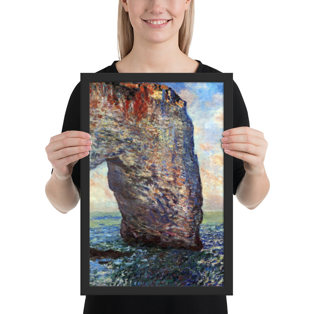 The Manneporte near Étretat (1886) by Claude Monet