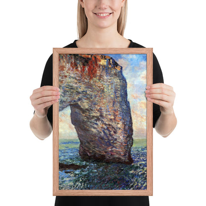 The Manneporte near Étretat (1886) by Claude Monet