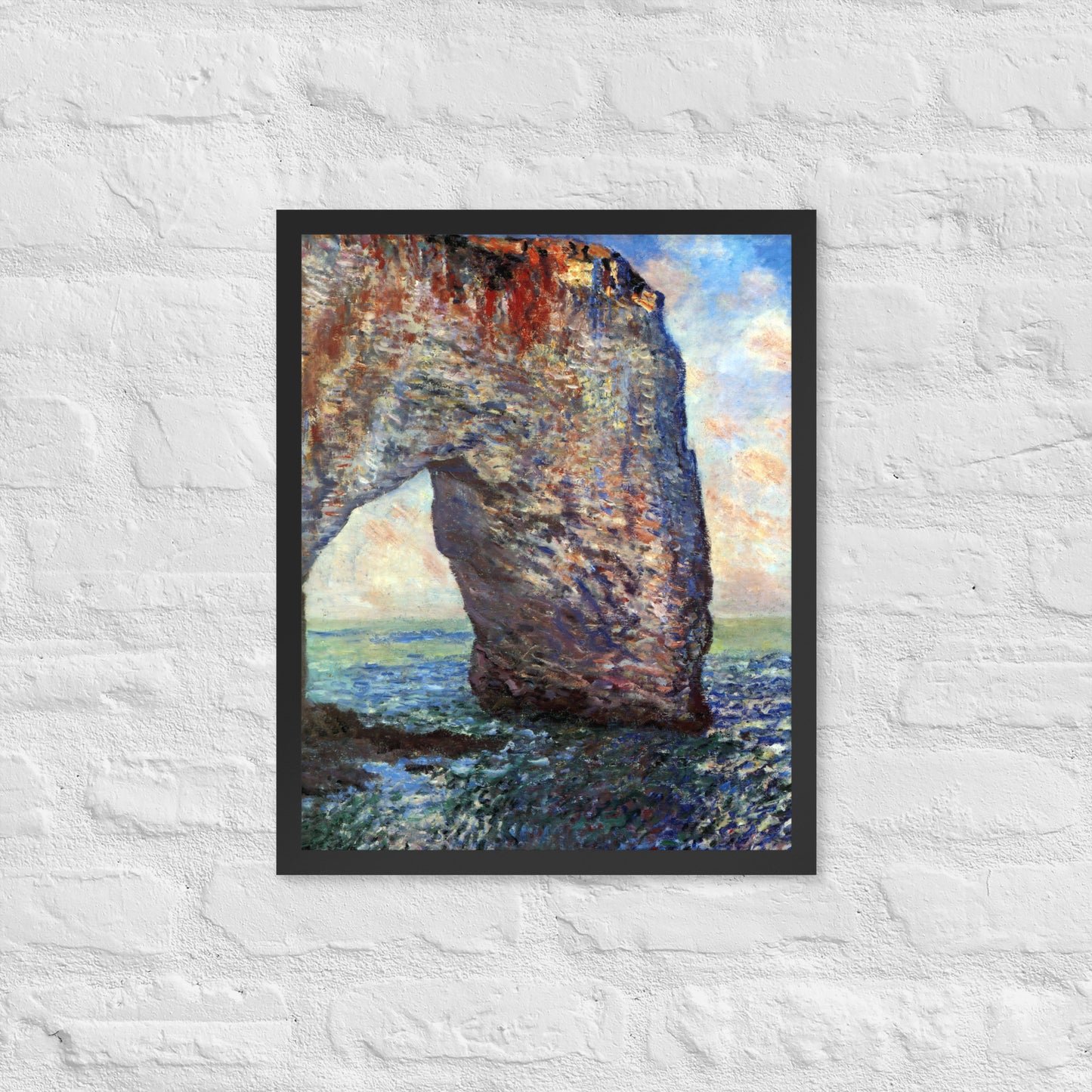 The Manneporte near Étretat (1886) by Claude Monet