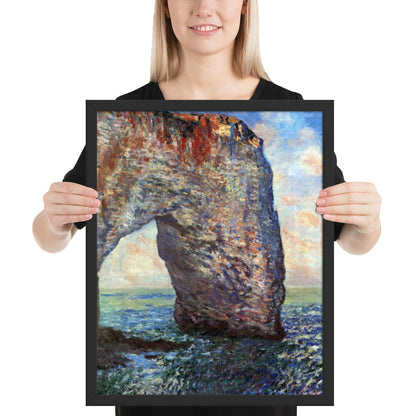 The Manneporte near Étretat (1886) by Claude Monet