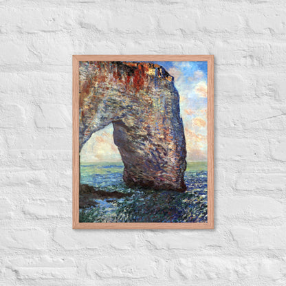 The Manneporte near Étretat (1886) by Claude Monet