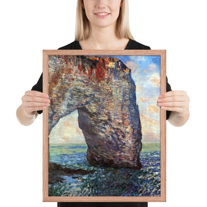 The Manneporte near Étretat (1886) by Claude Monet