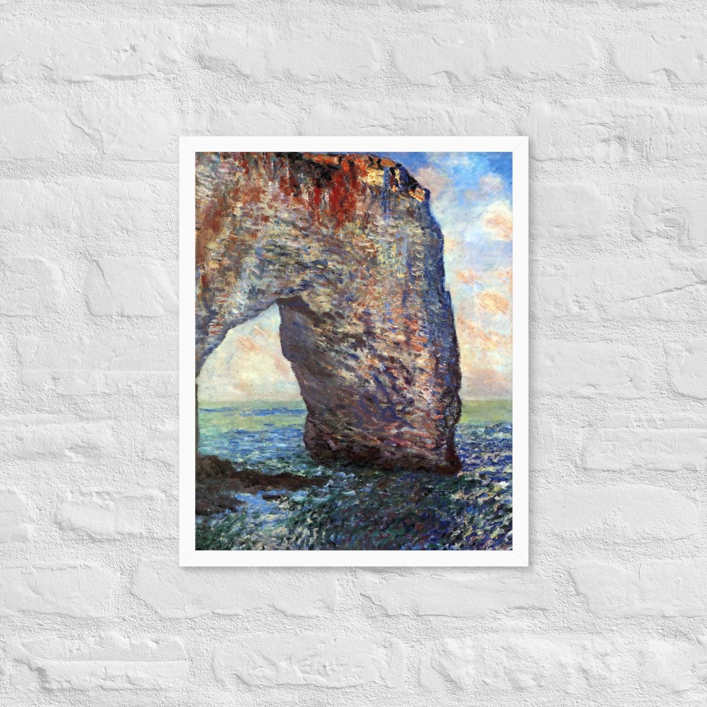 The Manneporte near Étretat (1886) by Claude Monet