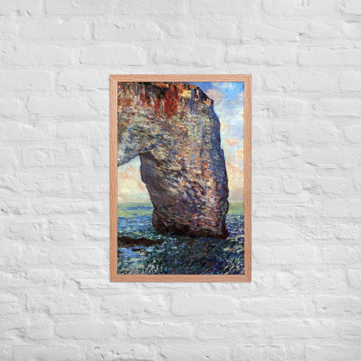 The Manneporte near Étretat (1886) by Claude Monet