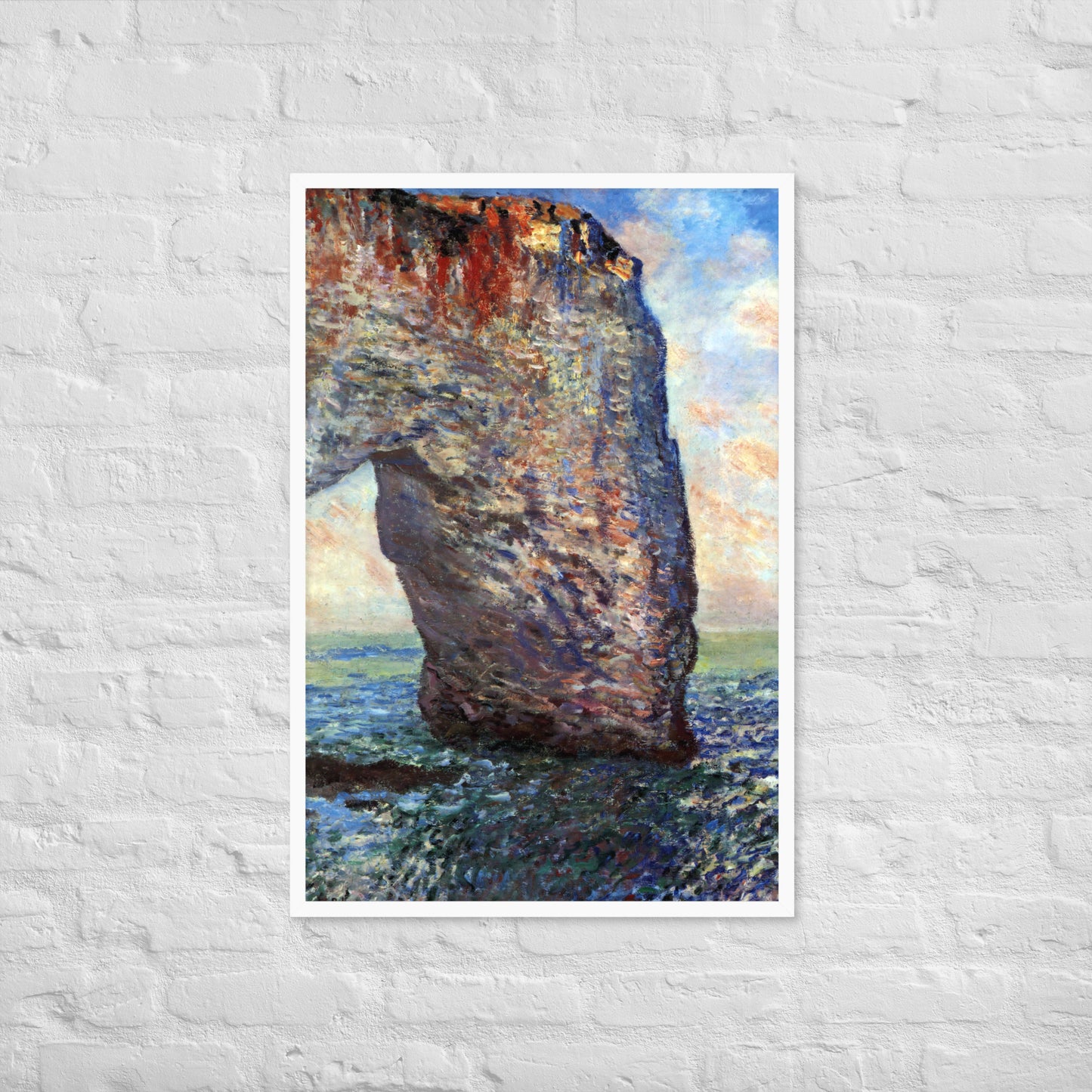 The Manneporte near Étretat (1886) by Claude Monet