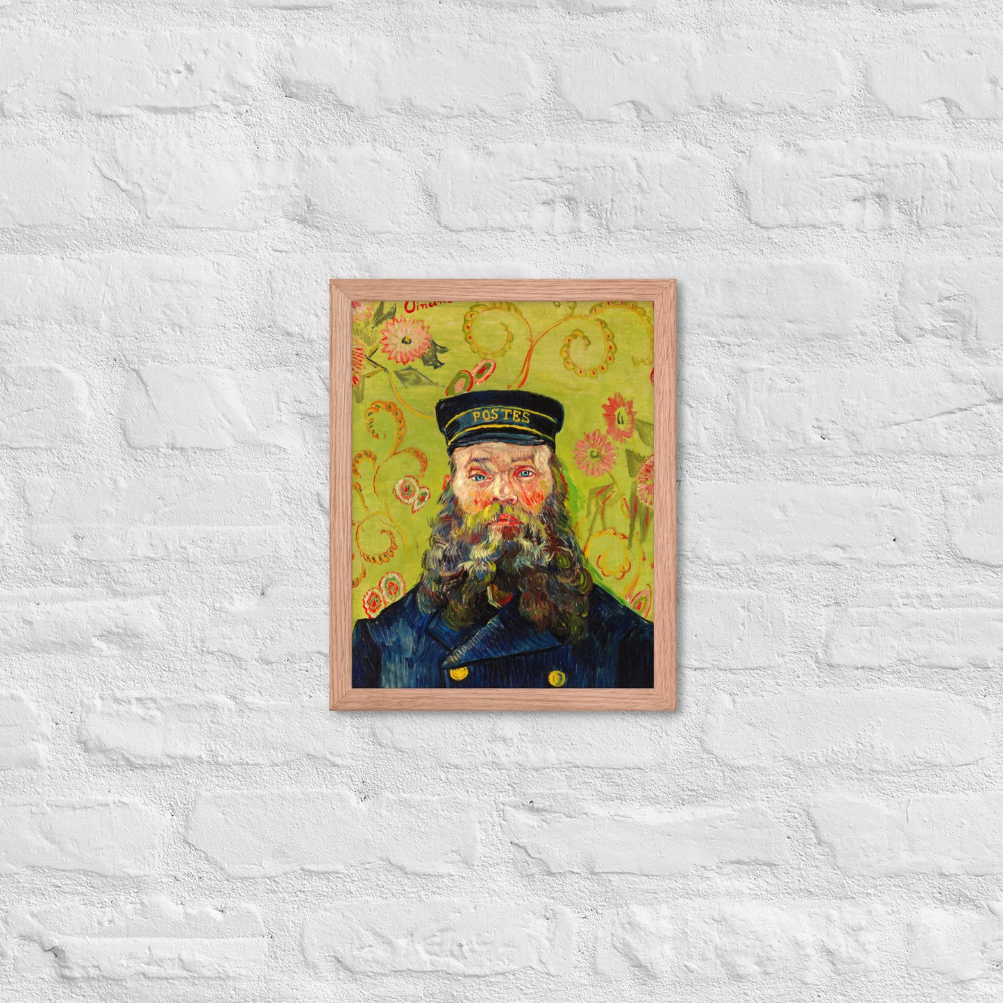 The Postman (Joseph Roulin) by Vincent Van Gogh