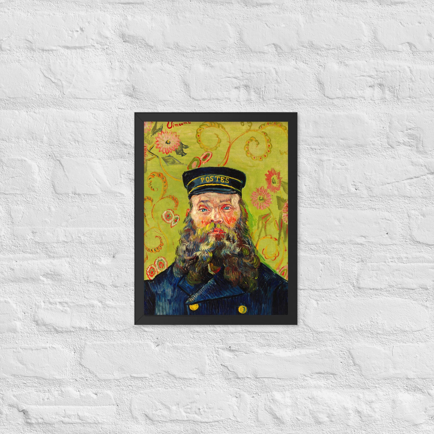 The Postman (Joseph Roulin) by Vincent Van Gogh