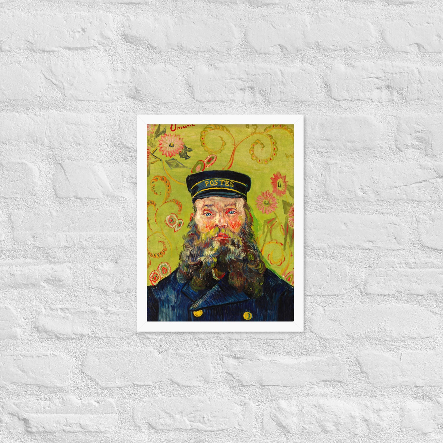 The Postman (Joseph Roulin) by Vincent Van Gogh