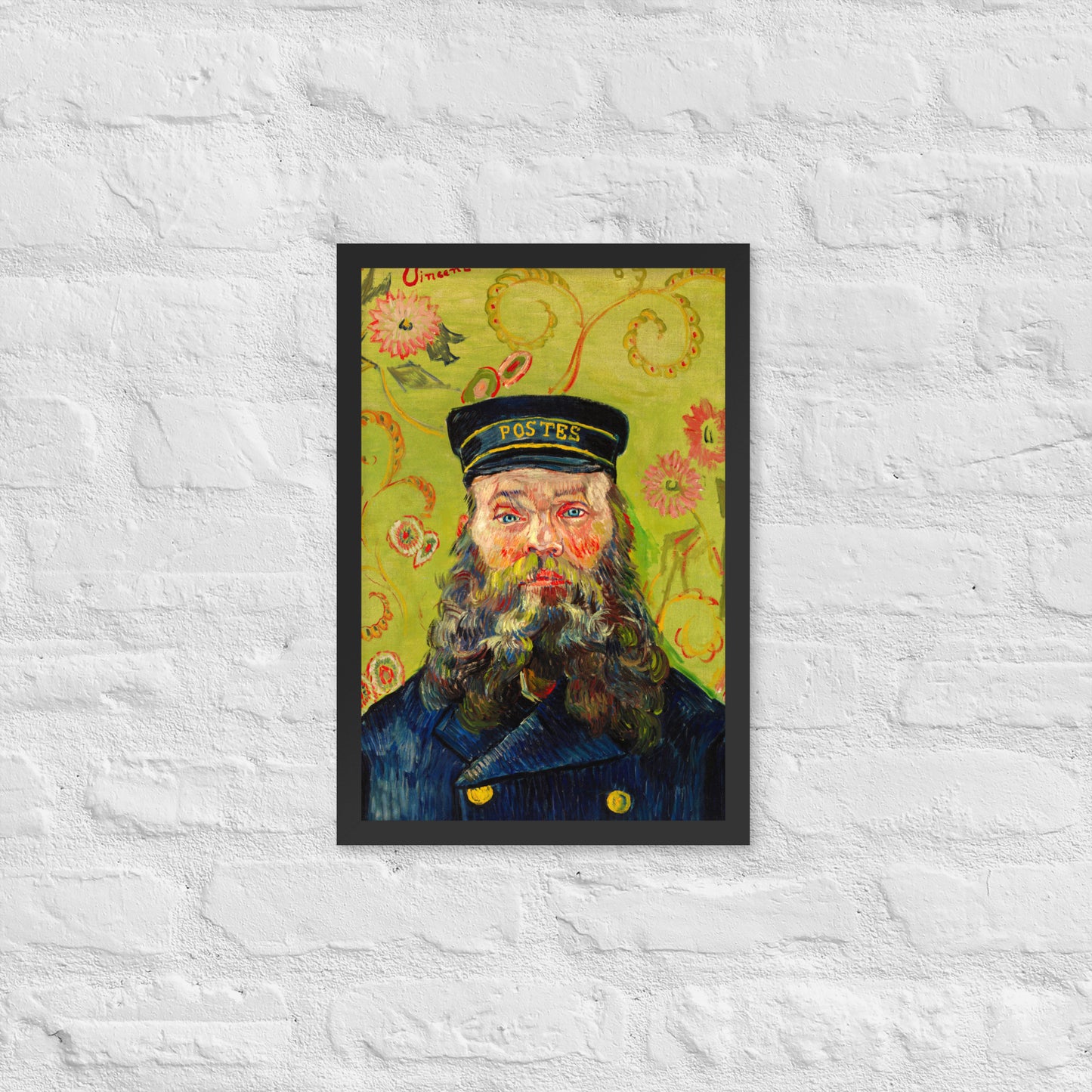 The Postman (Joseph Roulin) by Vincent Van Gogh