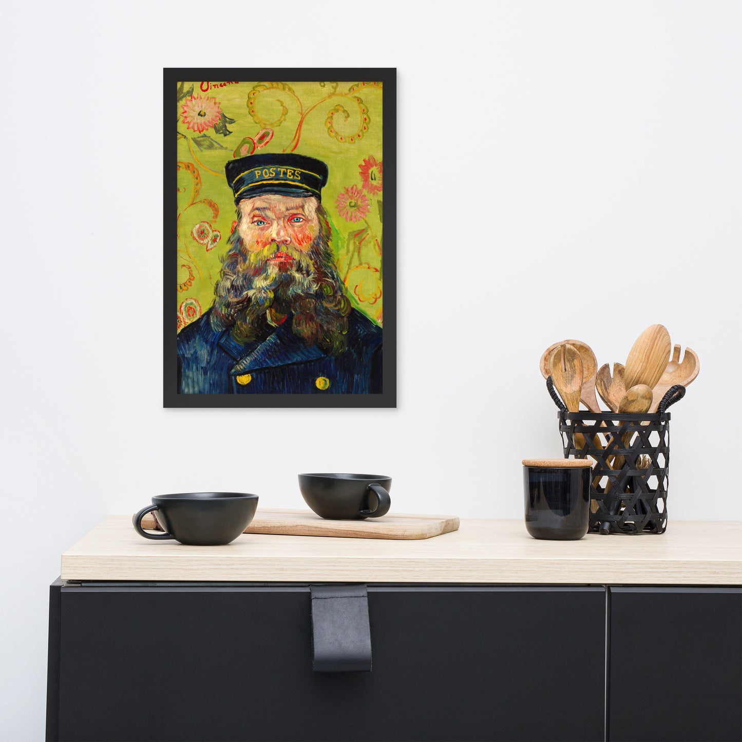 The Postman (Joseph Roulin) by Vincent Van Gogh