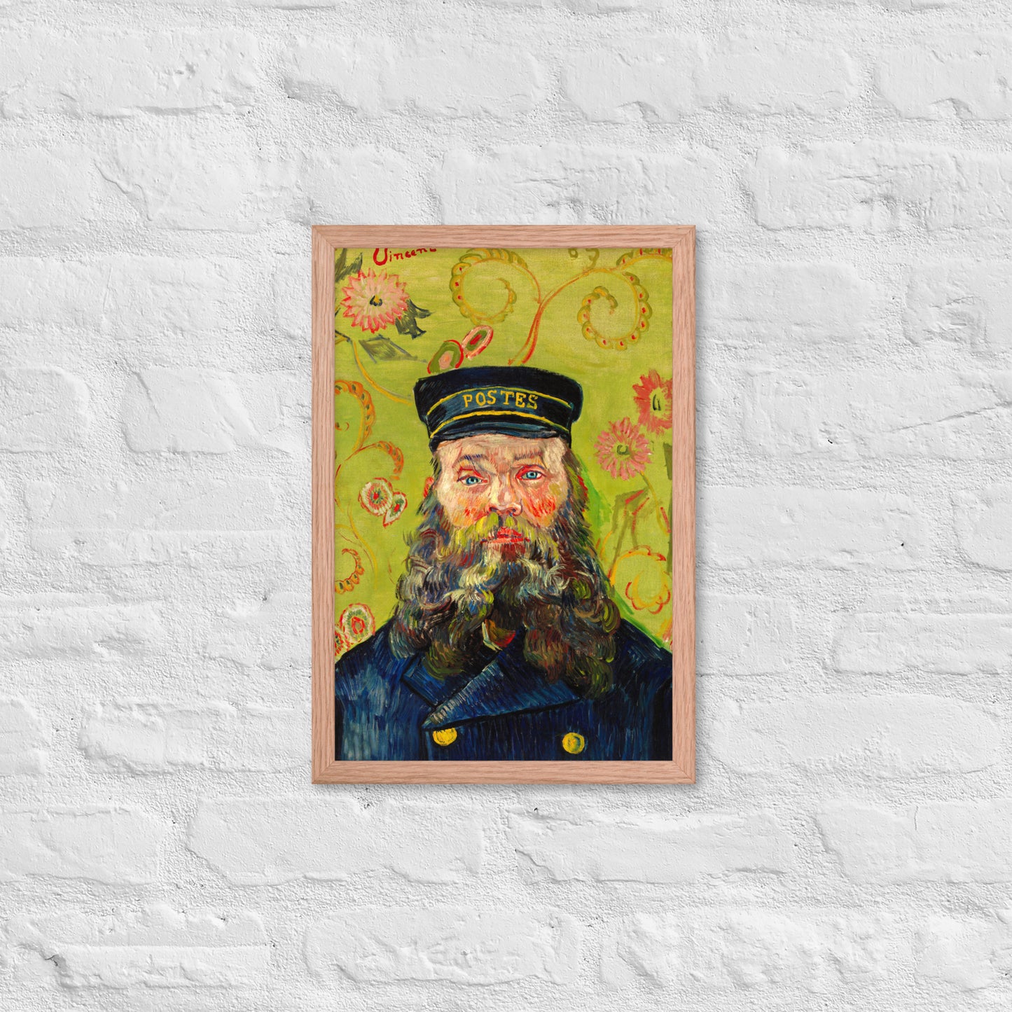 The Postman (Joseph Roulin) by Vincent Van Gogh