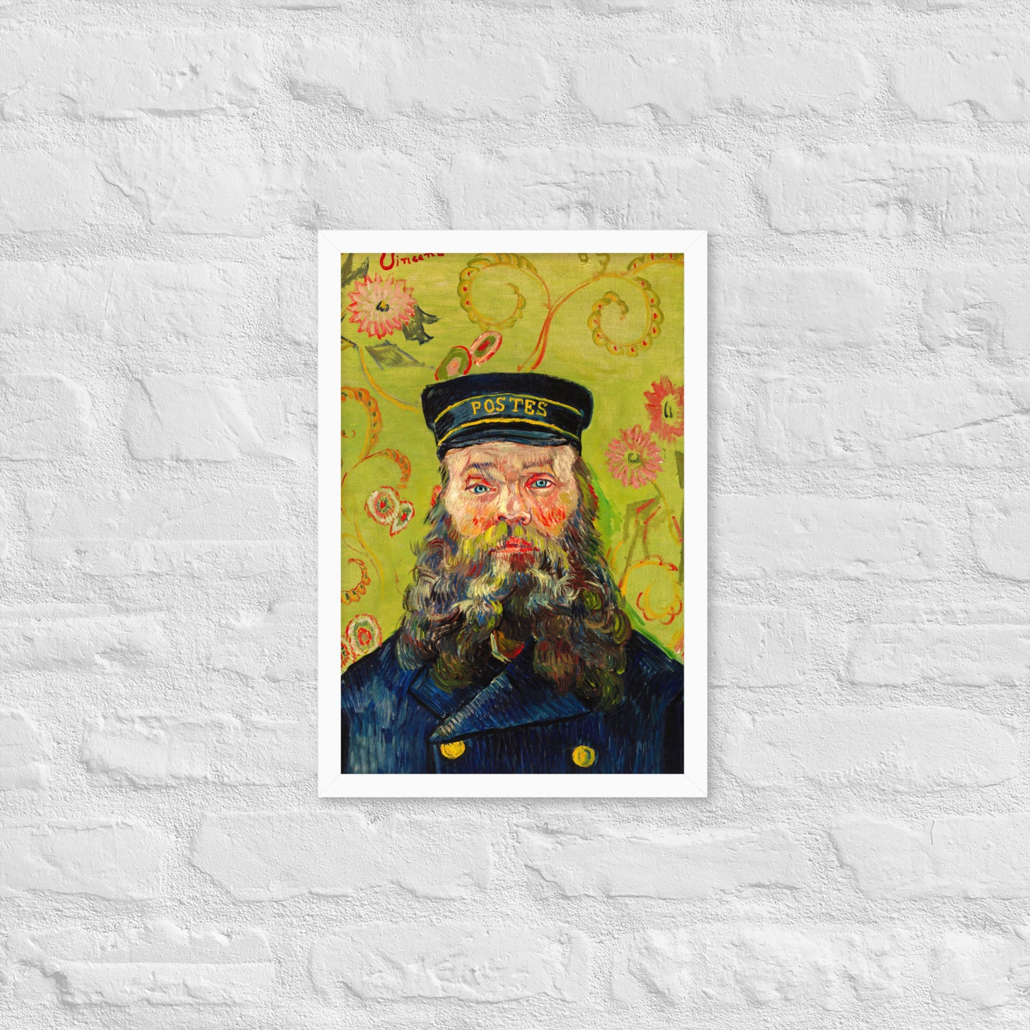 The Postman (Joseph Roulin) by Vincent Van Gogh