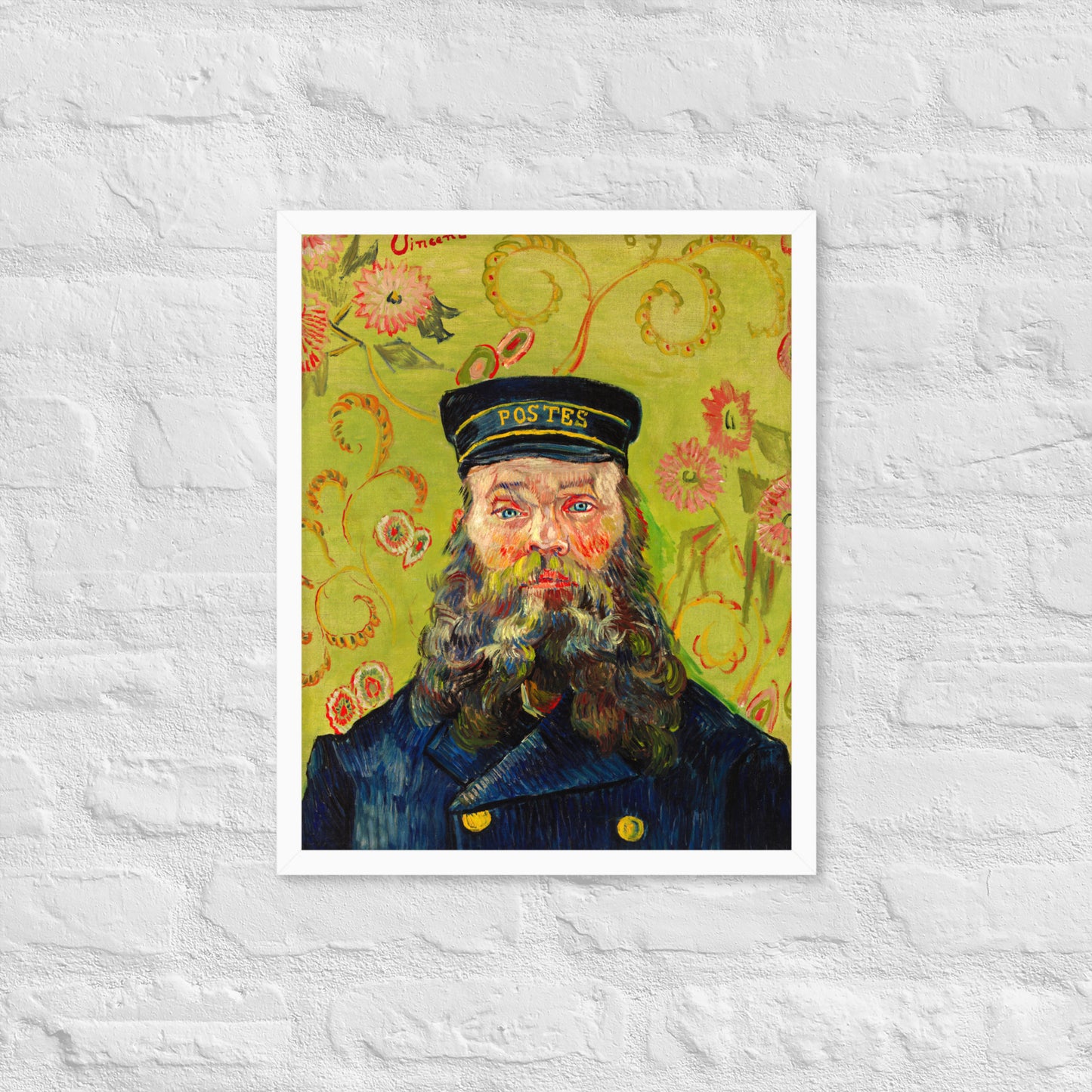 The Postman (Joseph Roulin) by Vincent Van Gogh