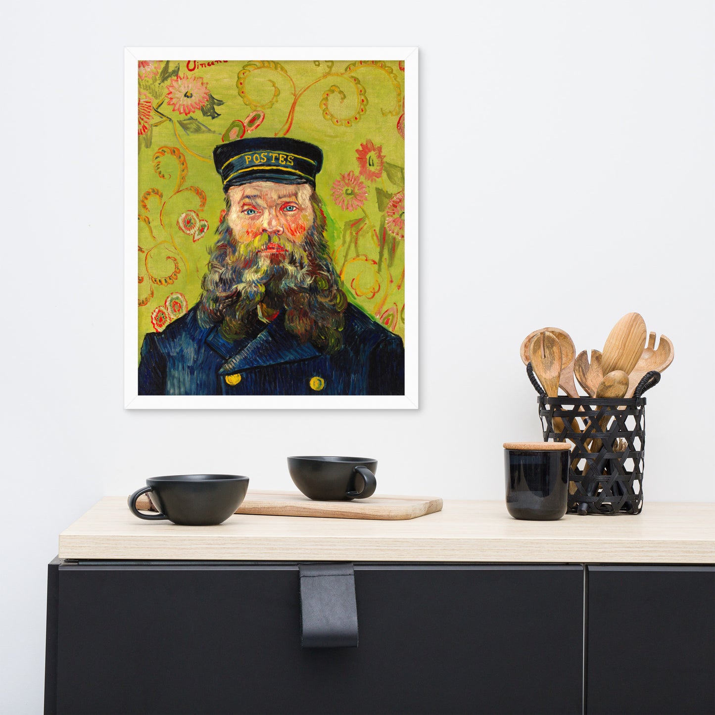 The Postman (Joseph Roulin) by Vincent Van Gogh