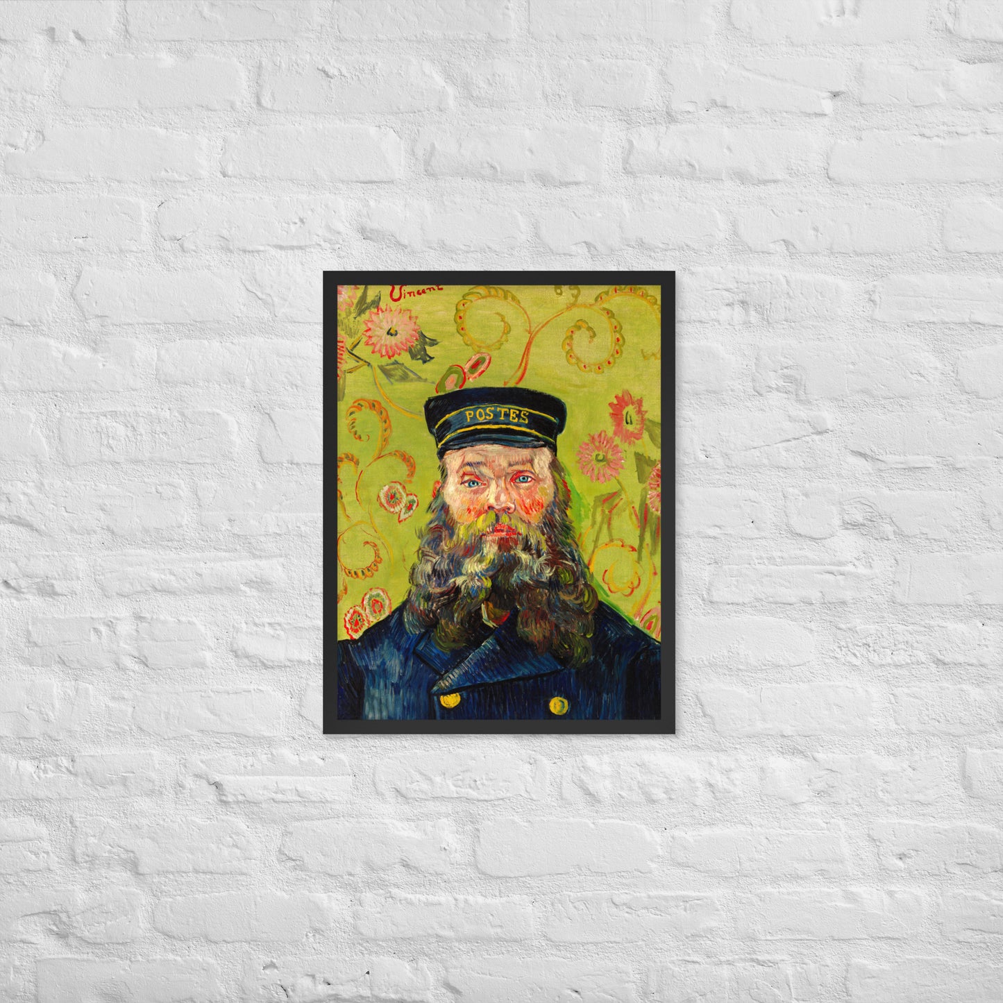 The Postman (Joseph Roulin) by Vincent Van Gogh
