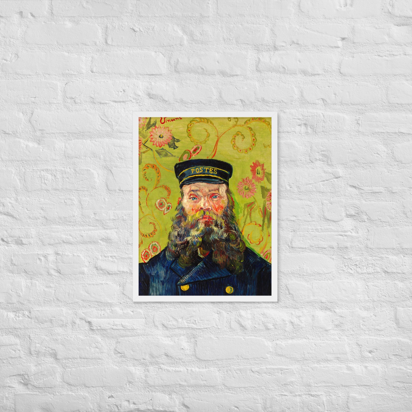 The Postman (Joseph Roulin) by Vincent Van Gogh