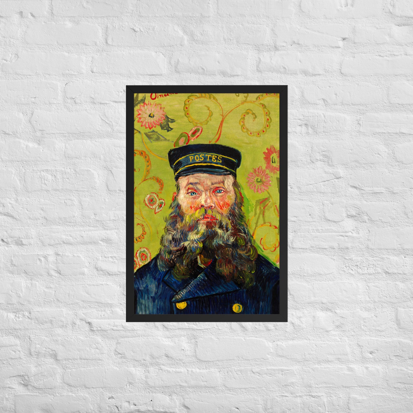 The Postman (Joseph Roulin) by Vincent Van Gogh