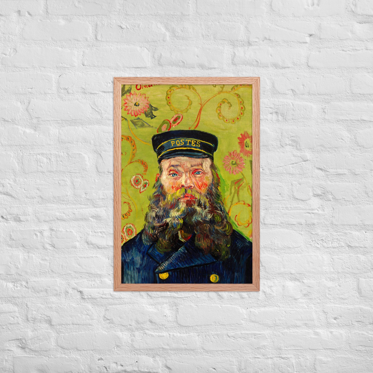 The Postman (Joseph Roulin) by Vincent Van Gogh