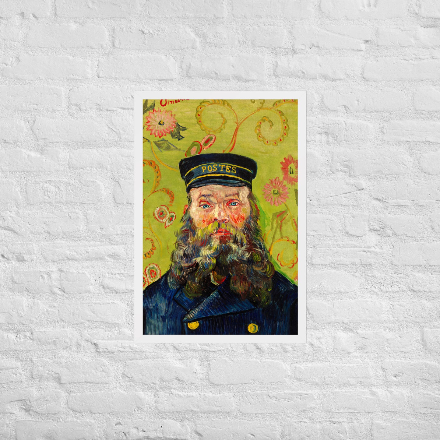The Postman (Joseph Roulin) by Vincent Van Gogh