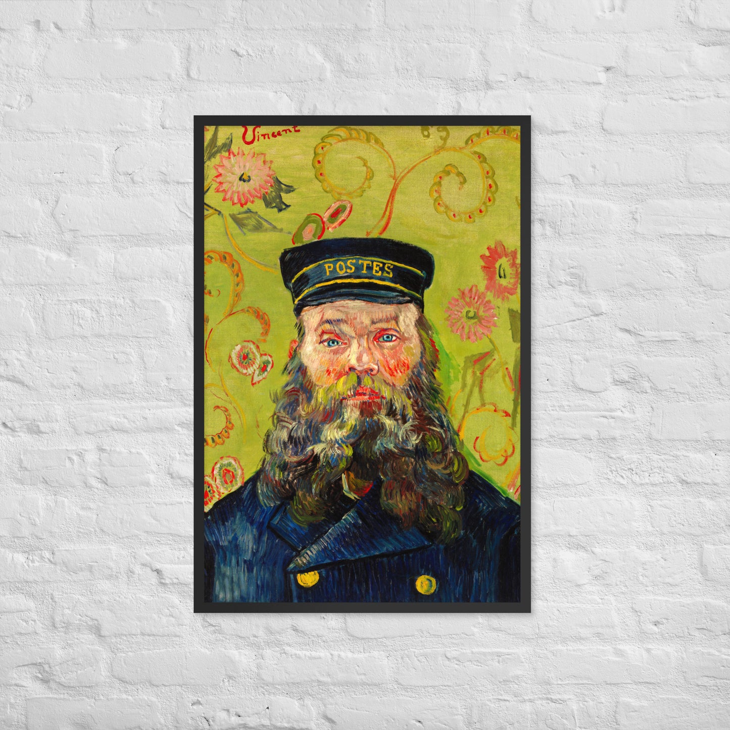 The Postman (Joseph Roulin) by Vincent Van Gogh