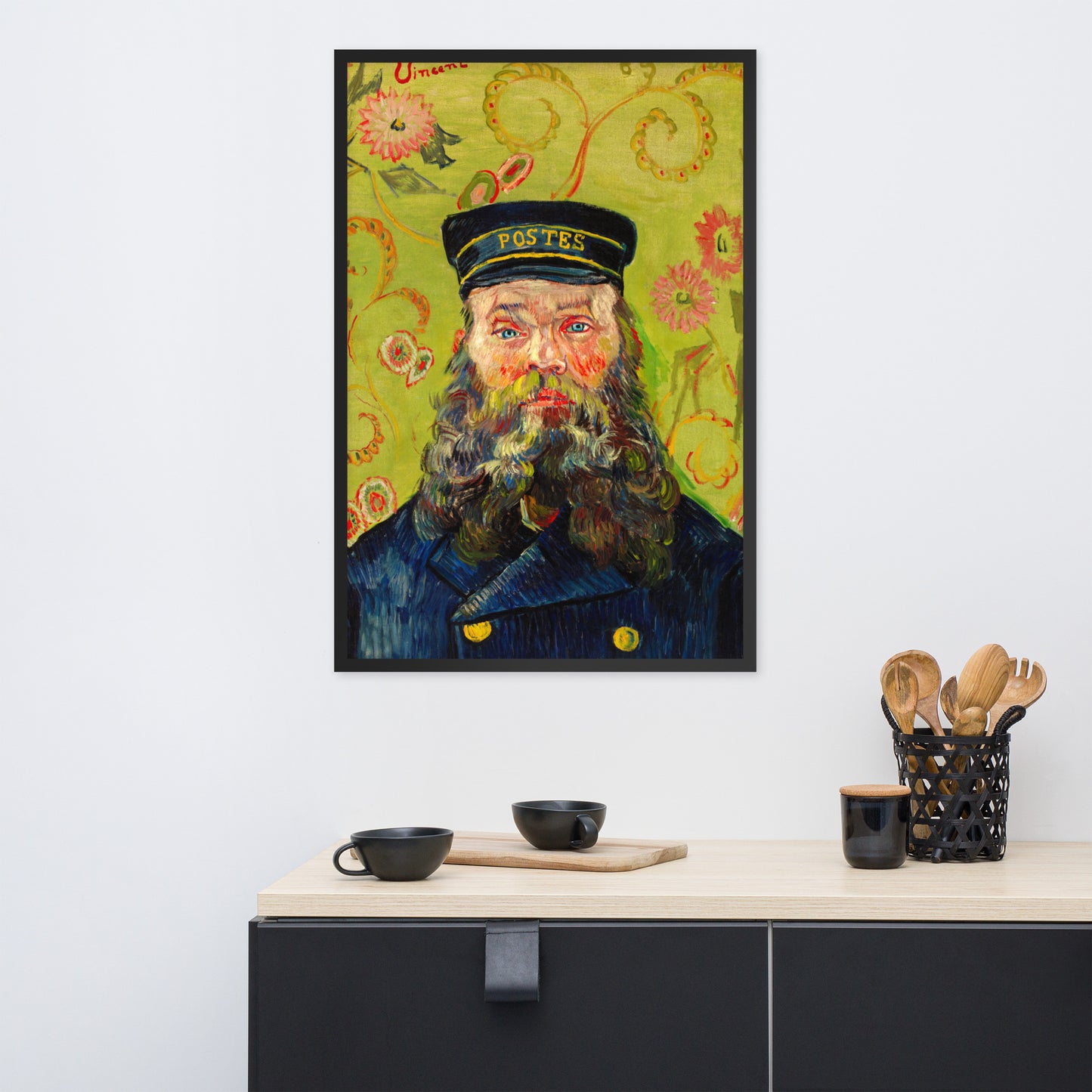 The Postman (Joseph Roulin) by Vincent Van Gogh