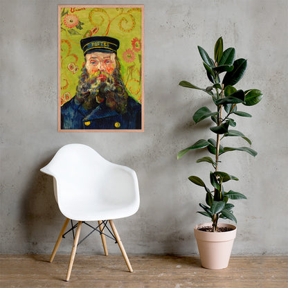 The Postman (Joseph Roulin) by Vincent Van Gogh