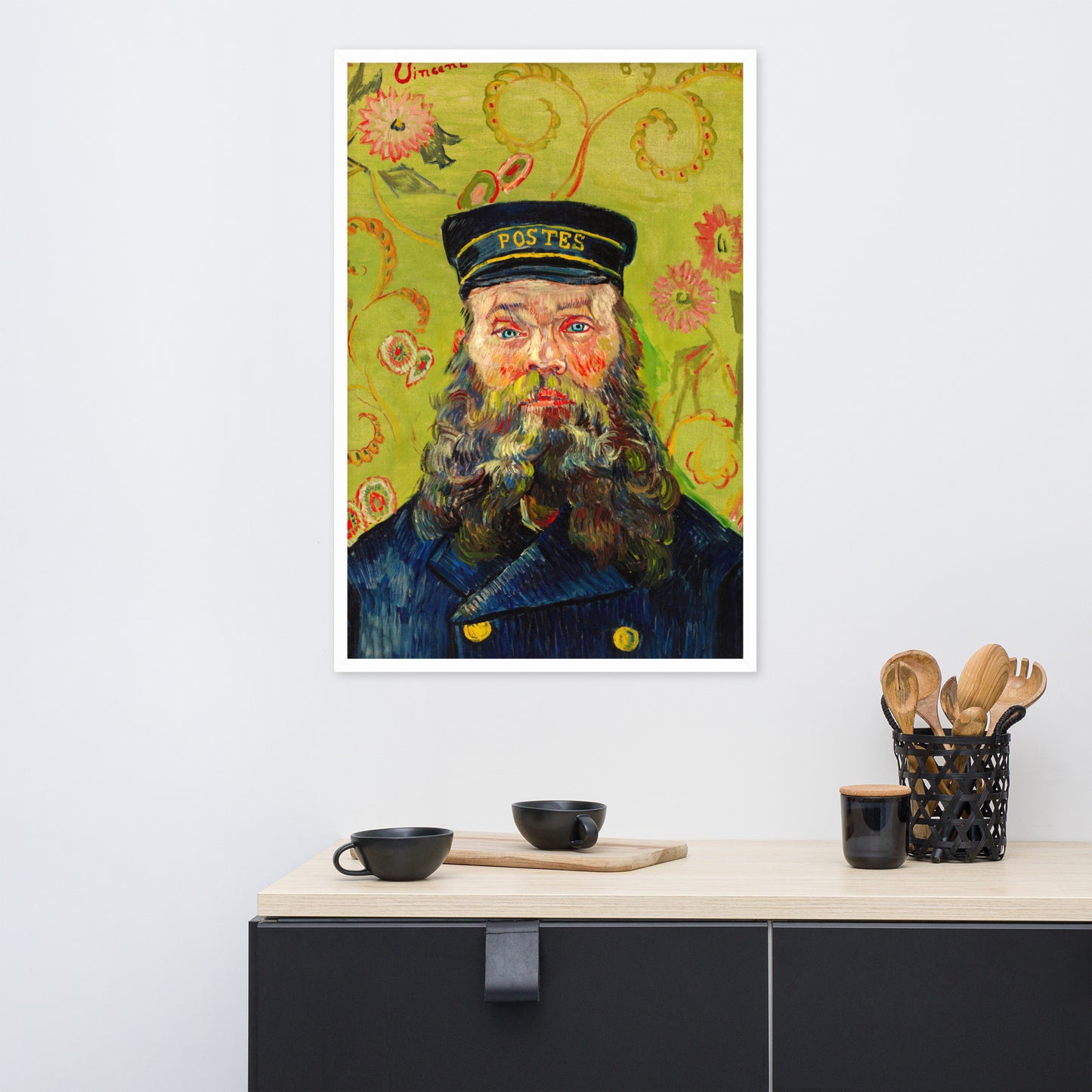 The Postman (Joseph Roulin) by Vincent Van Gogh