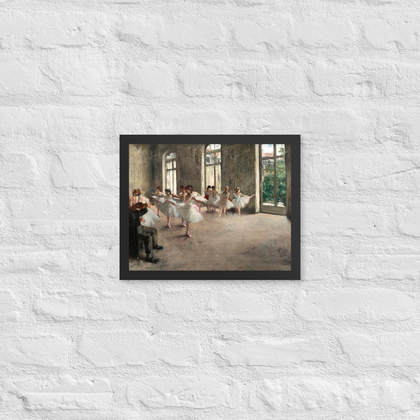 The Rehearsal by Edgar Degas