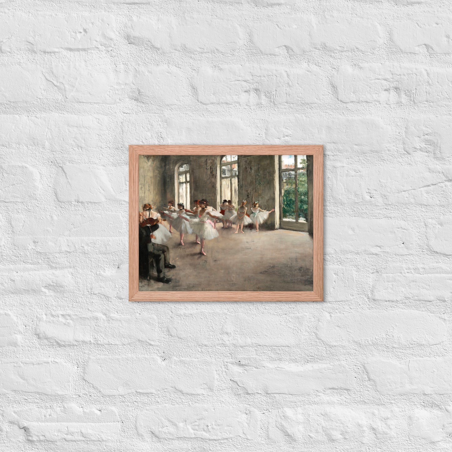The Rehearsal by Edgar Degas