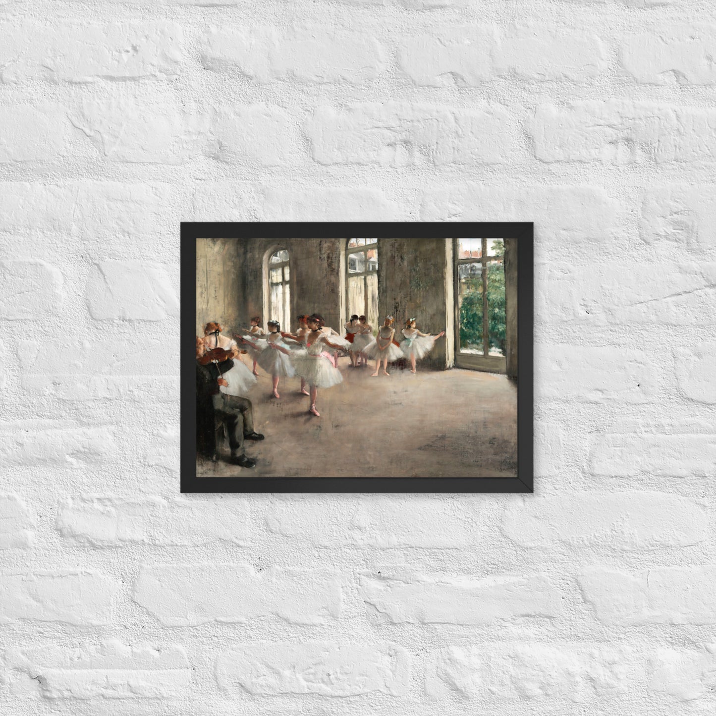 The Rehearsal by Edgar Degas