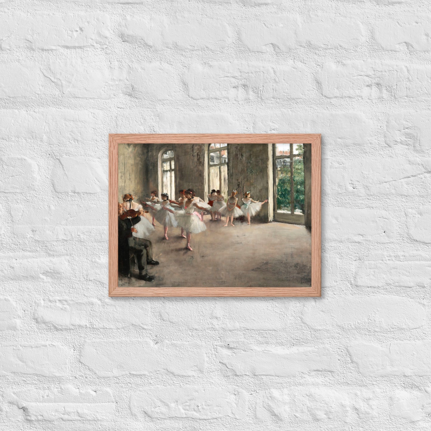 The Rehearsal by Edgar Degas
