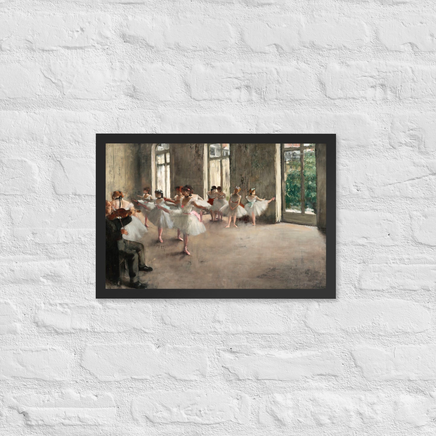 The Rehearsal by Edgar Degas