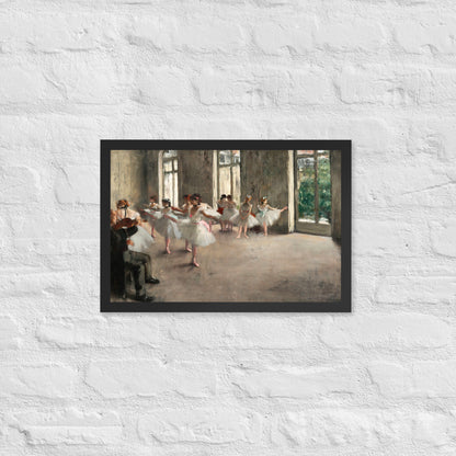 The Rehearsal by Edgar Degas